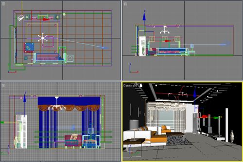 3DMax室内建模视频教程 - BIM,Reivt中文网