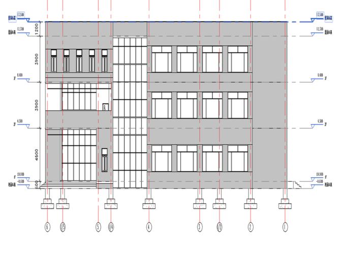 Revit建筑立面图 - BIM,Reivt中文网