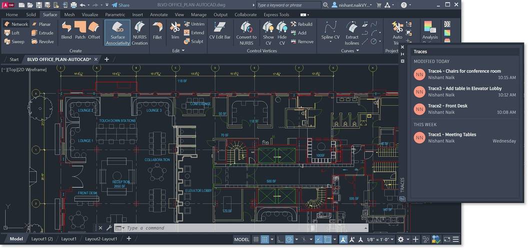 压印工具在CAD2023中的应用技巧 - BIM,Reivt中文网