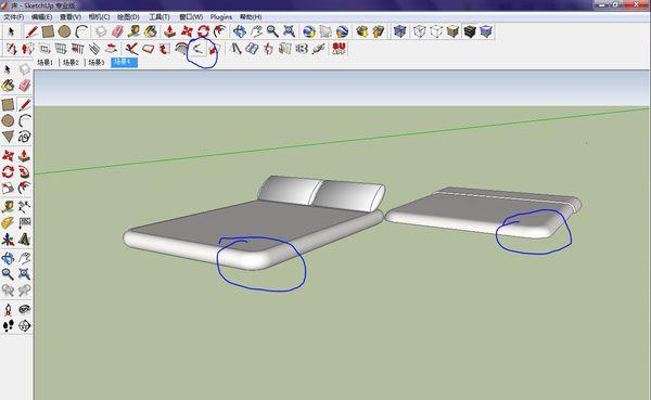 如何在SketchUp中使用倒角插件来实现倒圆角操作 - BIM,Reivt中文网