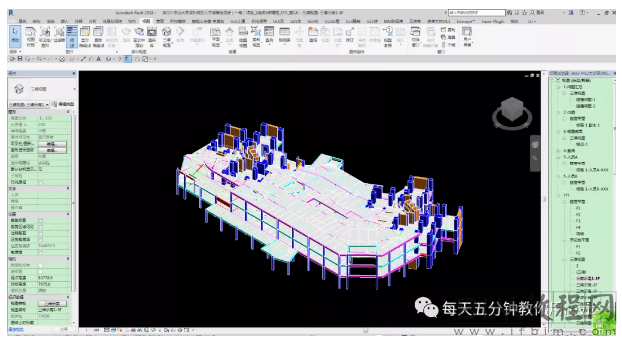 如何在Revit中查看指定层级的三维图像 - BIM,Reivt中文网