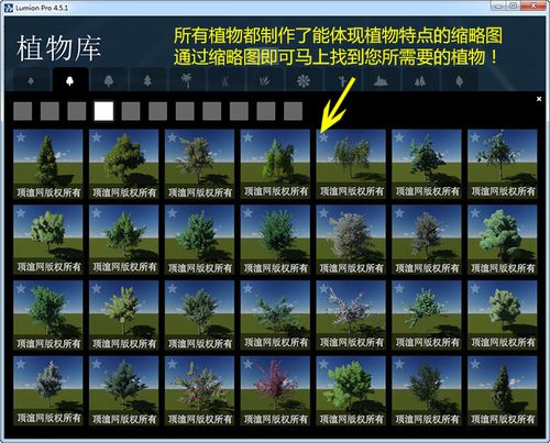 使用Lumion增添植物资源库 - BIM,Reivt中文网