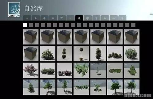 Lumion植物资源套装 - BIM,Reivt中文网