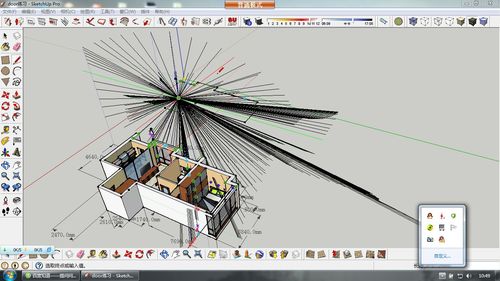 草图大师模型出现大量黑线条问题，该如何解决？ - BIM,Reivt中文网