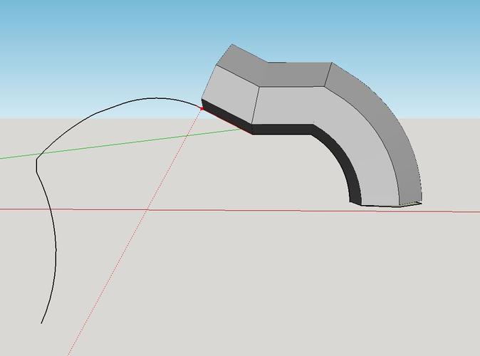 SketchUp草图大师：路径跟随微教程 - BIM,Reivt中文网