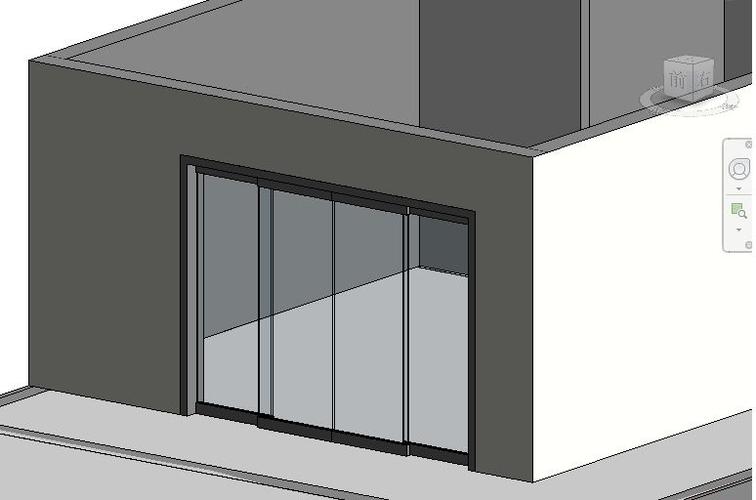 墙上隐藏的半圆形revit门 - BIM,Reivt中文网