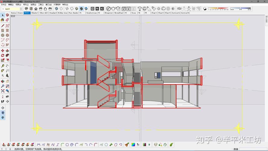 如何使用草图大师进行su剖面图的优化指南 - BIM,Reivt中文网