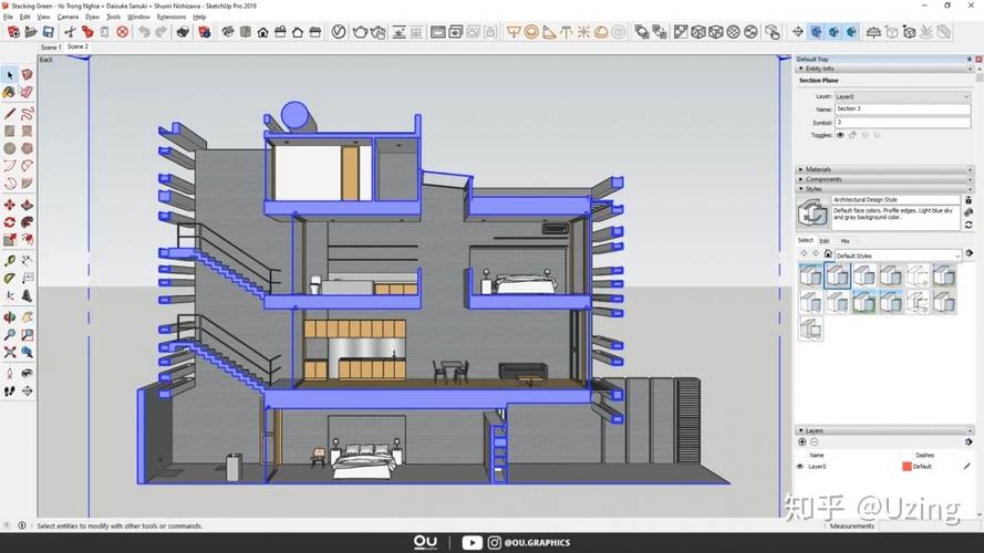 如何使用草图大师进行su剖面图的优化指南 - BIM,Reivt中文网