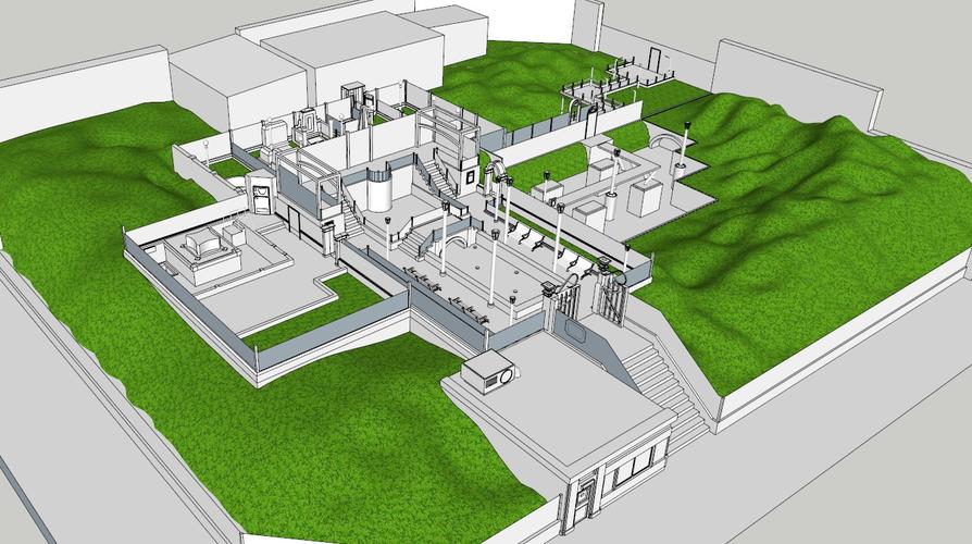 如何使用SU将模型填充为白色？ - BIM,Reivt中文网