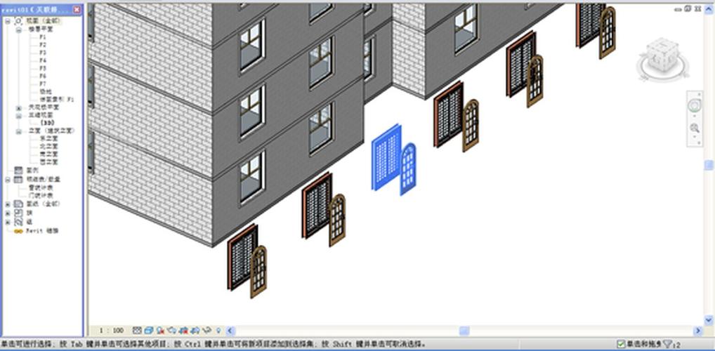 看不到的revit窗户在墙内安装 - BIM,Reivt中文网