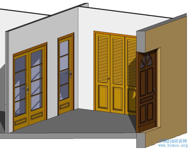 窗户嵌入墙体的Revit设计 - BIM,Reivt中文网