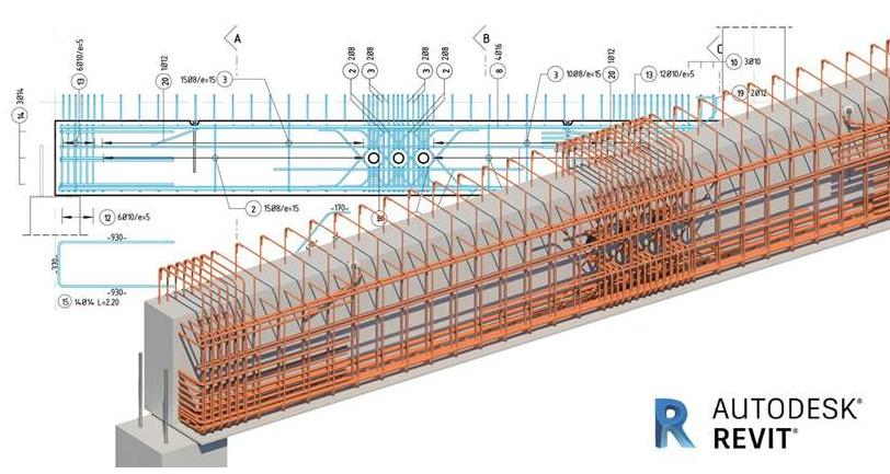 Revit软件应用于钢筋绘制 - BIM,Reivt中文网