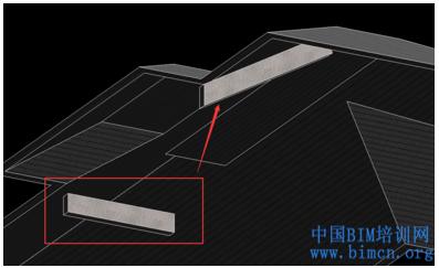 使用Revit软件将屋面板附着于梁上