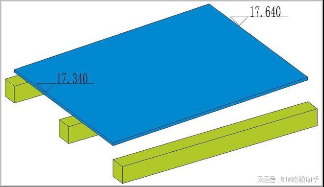 Revit中实现梁附着斜板 - BIM,Reivt中文网