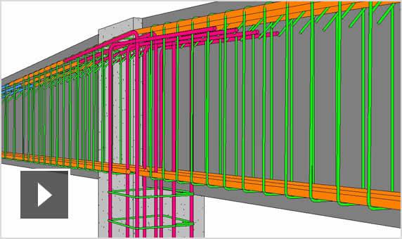 Revit结构梁钢筋布设 - BIM,Reivt中文网