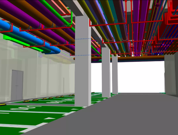 综合布局BIM管道 - BIM,Reivt中文网