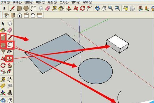 Sketchup选择物体的操作技巧 - BIM,Reivt中文网