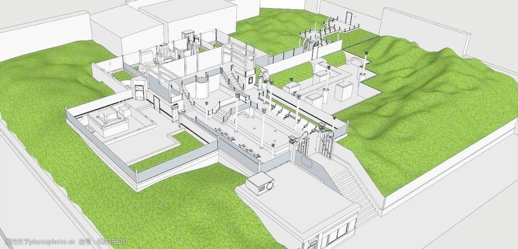 提升SketchUp建筑及景观模型制作的基本流程 - BIM,Reivt中文网