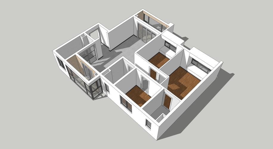 使用SketchUp只需几秒钟即可制作完美的90°轴测图 - BIM,Reivt中文网