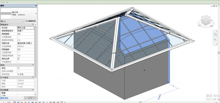 无法在Revit中查看屋顶的三维视图 - BIM,Reivt中文网