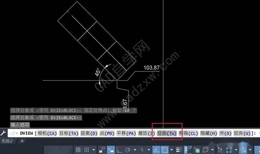 如何在CAD中旋转图形？CAD绘图的图形旋转方法优化提示： - BIM,Reivt中文网