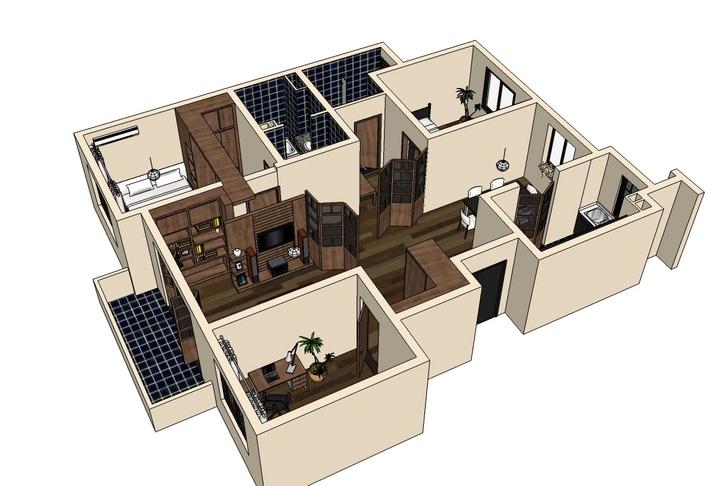 如何使用SketchUp创建精美的三维模型？ - BIM,Reivt中文网