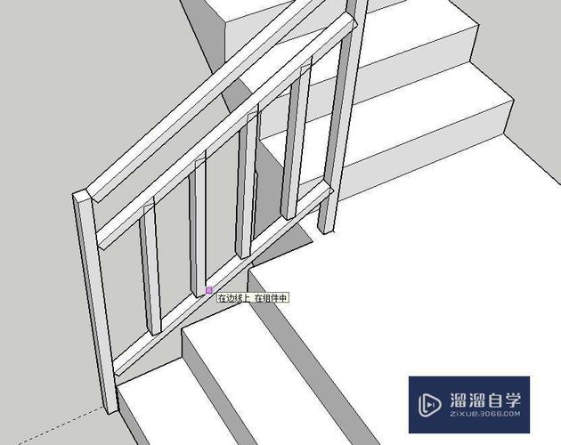 如何在SU中快速绘制精美的栏杆扶手？ - BIM,Reivt中文网