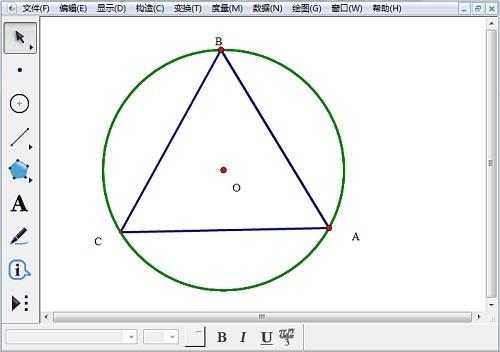 如何绘制CAD中圆的内接三角形 - BIM,Reivt中文网