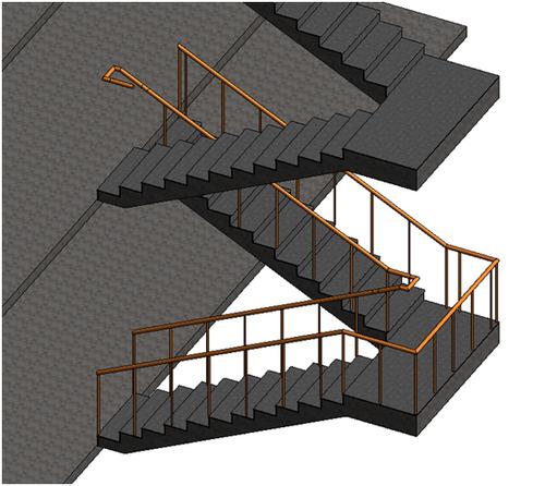 Revit楼梯扶手连接的改进方案 - BIM,Reivt中文网