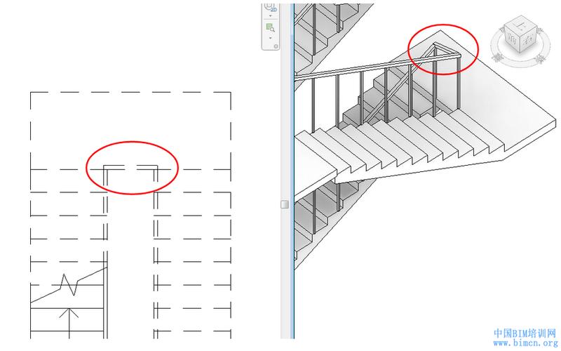 如何将Revit中的楼梯扶手连接为一个整体 - BIM,Reivt中文网