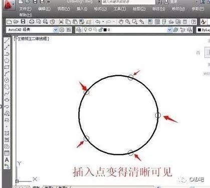 如何使用CAD绘制一个以两点为中心、给定半径的圆 - BIM,Reivt中文网