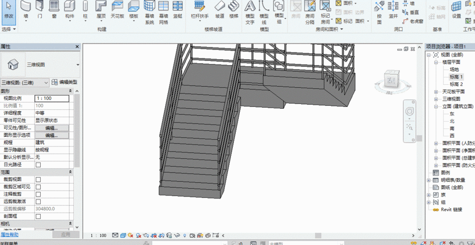 如何绘制Revit软件中的楼梯 - BIM,Reivt中文网