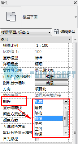 如何调整BIM创建的图元的可见性设置？ - BIM,Reivt中文网