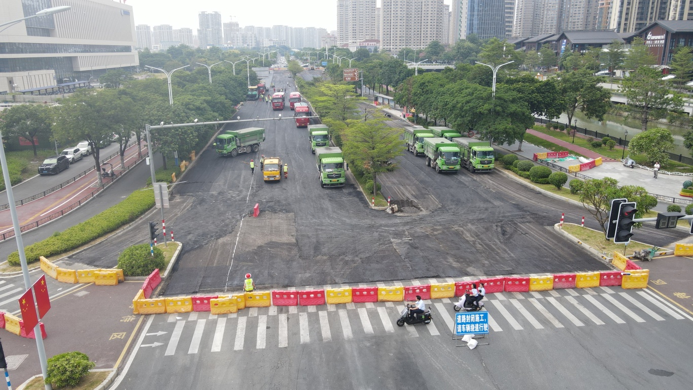 道路微改造 用上“黑科技”