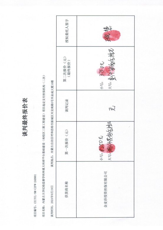 内蒙古大学纪检监察学科和重大科研平台基础建设（南校区三期工程建设）中标（成交）结果公告