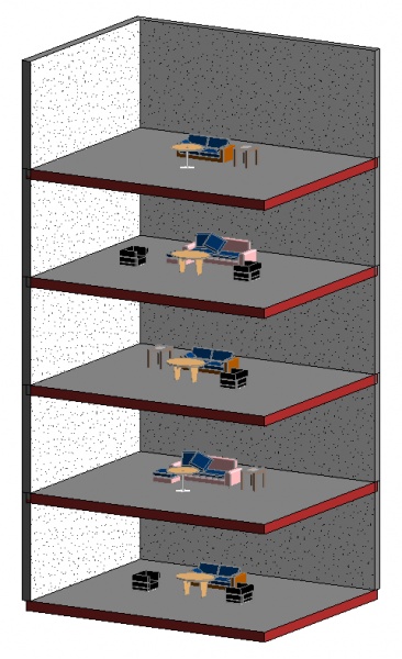 Revit怎么制作可分层统计家具数量的明细表,Revit,BIM软件